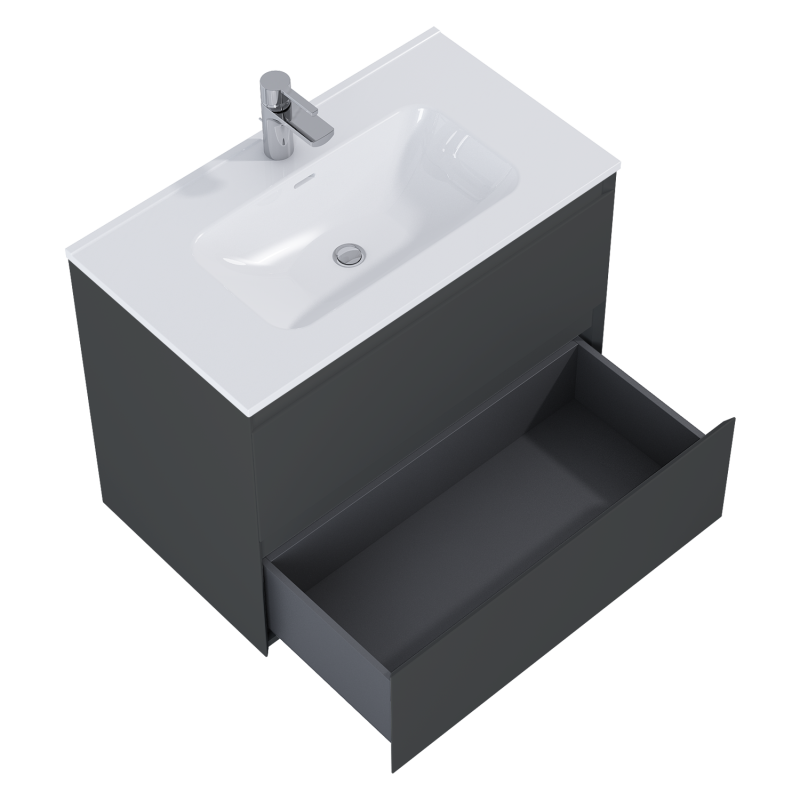 SZAFKA SPLIT 80 2S ANTHRACITE MATT ELITA 168146 / RE010800056010