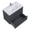 SZAFKA SPLIT 80 2S ANTHRACITE MATT ELITA 168146 / RE010800056010