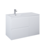 SZAFKA SPLIT 100 (60 2S L + KOSZ CARGO P) WHITE MATT ELITA 168148 / RE011006055290