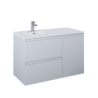 SZAFKA SPLIT 100 (60 2S L + KOSZ CARGO P) STONE MATT ELITA 168149 / RE011006057040
