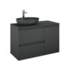 SZAFKA SPLIT 100 (60 2S L + KOSZ CARGO P) ANTHRACITE MATT ELITA 168150 / RE011006056010