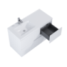 SZAFKA SPLIT 100 3S L WHITE MATT ELITA 168156 / RE011006155290