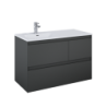 SZAFKA SPLIT 100 3S L  ANTHRACITE MATT ELITA 168158 / RE011006156010