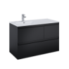 SZAFKA SPLIT 100 3S L BLACK MATT ELITA 168159 / RE011006157160
