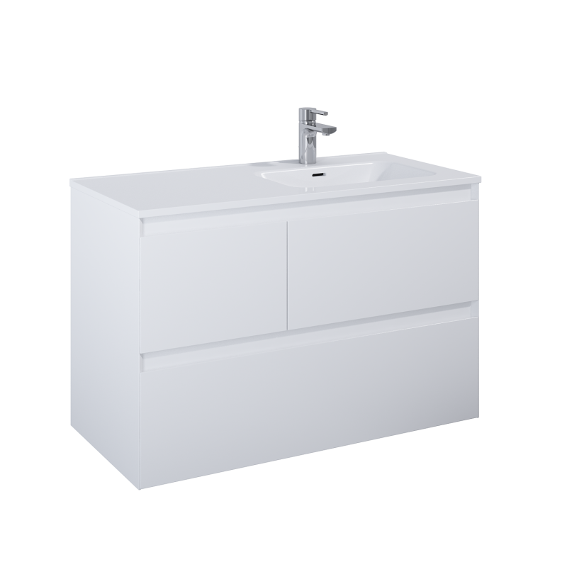 SZAFKA SPLIT 100 3S P WHITE MATT ELITA 168160 / RE011005155290