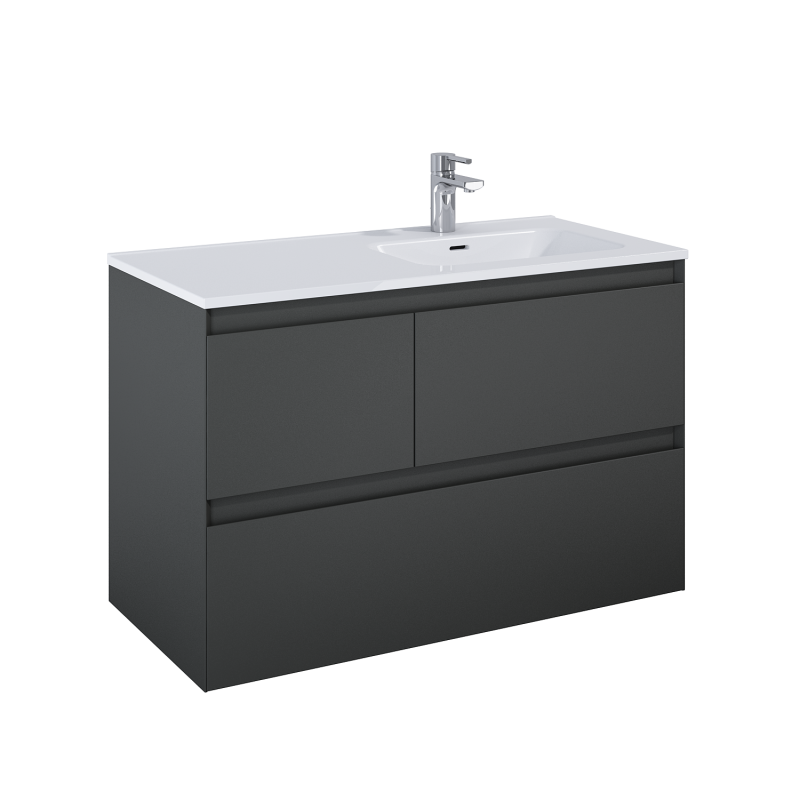 SZAFKA SPLIT 100 3S P ANTHRACITE MATT ELITA 168162 / RE011005156010
