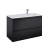 SZAFKA SPLIT 100 3S P BLACK MATT ELITA 168163 / RE011005157160
