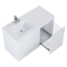 SZAFKA SPLIT 120 (80 2S L + KOSZ CARGO P) WHITE MATT ELITA 168164 / RE011206255290