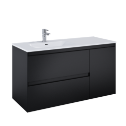SZAFKA SPLIT 120 (80 2S L + KOSZ CARGO P) BLACK MATT ELITA 168167 / RE011206257160