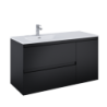 SZAFKA SPLIT 120 (80 2S L + KOSZ CARGO P) BLACK MATT ELITA 168167 / RE011206257160