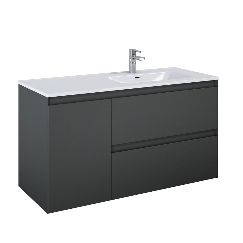 SZAFKA SPLIT 120 (80 2S P + KOSZ CARGO L) ANTHRACITE MATT ELITA 168170 / RE011205256010
