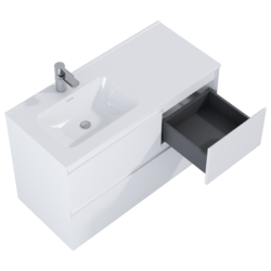 SZAFKA SPLIT 120 3S L WHITE MATT ELITA 168172 / RE012006155290