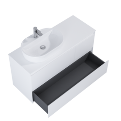 SZAFKA SPLIT 120 3S L WHITE MATT ELITA 168172 / RE012006155290