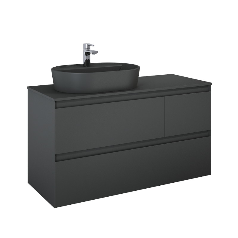SZAFKA SPLIT 120 3S L ANTHRACITE MATT ELITA 168174 / RE012006156010