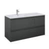 SZAFKA SPLIT 120 3S L  ANTHRACITE MATT ELITA 168174 / RE012006156010