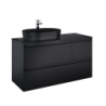 SZAFKA SPLIT 120 3S L BLACK MATT ELITA 168175 / RE012006157160