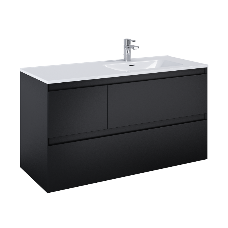SZAFKA SPLIT 120 3S P BLACK MATT ELITA 168179 / RE012005157160