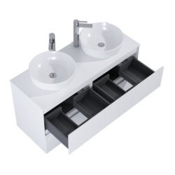 SZAFKA SPLIT 120 3S WHITE...