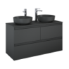 SZAFKA SPLIT 120 3S ANTHRACITE MATT ELITA 168182 / RE012007156010