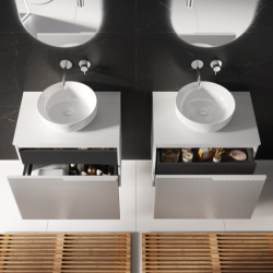 SZAFKA GLAM 70 1S + 1S WHITE MATT ELITA 168380 / RE010700165290