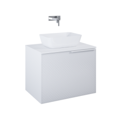 SZAFKA GLAM 70 1S + 1S WHITE MATT ELITA 168380 / RE010700165290