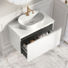 SZAFKA GLAM 90 1S + 1S WHITE MATT ELITA 168381 / RE010900165290