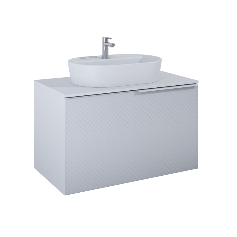 SZAFKA GLAM 90 1S + 1S STONE MATT ELITA 168384 / RE010900167040