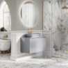 SZAFKA GLAM 90 1S + 1S STONE MATT ELITA 168384 / RE010900167040