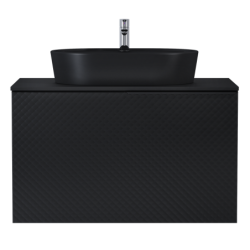 SZAFKA GLAM 90 1S + 1S BLACK MATT ELITA 168387 / RE010900167160