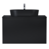 SZAFKA GLAM 90 1S + 1S BLACK MATT ELITA 168387 / RE010900167160
