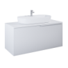 SZAFKA GLAM 120 1S + 1S WHITE MATT ELITA 168382 / RE011200165290