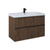 SZAFKA LOOK 100 2S ORZECH LINCOLN ELITA 168687 / RE011000027060