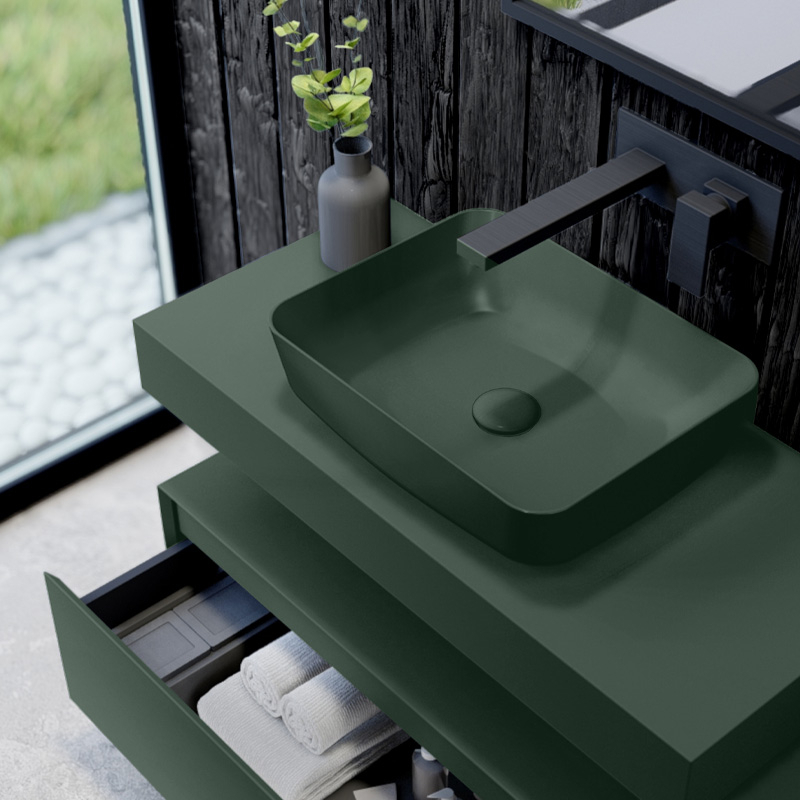 UMYWALKA NABLATOWA NOMIA FOREST GREEN MAT ELITA 146052 / RE040500057010