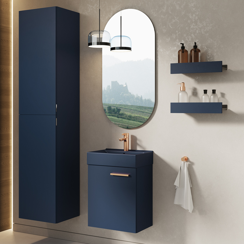 PÓŁKA FOR ALL 40 NAVY BLUE MATT ELITA 168788 / RE130400067030