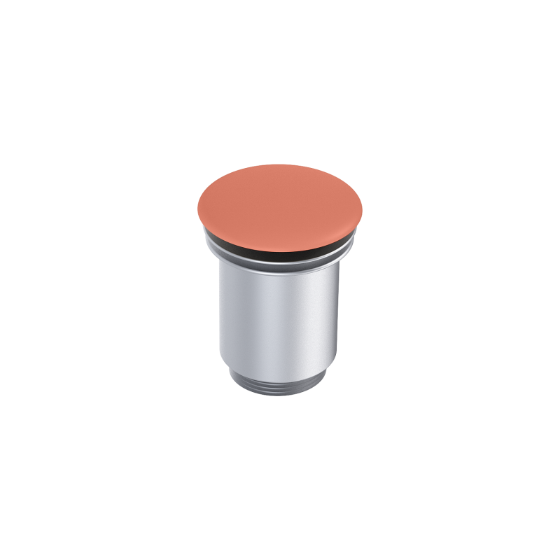 KOREK UMYWALKOWY KLIK-KLAK UNIWERSALNY TERRA PINK MATT ELITA 168748 / RE090000026600