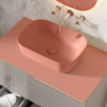 KOREK UMYWALKOWY KLIK-KLAK UNIWERSALNY TERRA PINK MATT ELITA 168748 / RE090000026600