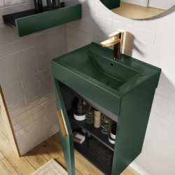 SET TINY 45 1D FOREST GREEN...