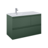 SZAFKA SPLIT 100 3S L FOREST GREEN MATT ELITA 169006 / RE011006157010