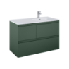 SZAFKA SPLIT 100 3S P FOREST GREEN MATT ELITA 169012 / RE011005157010