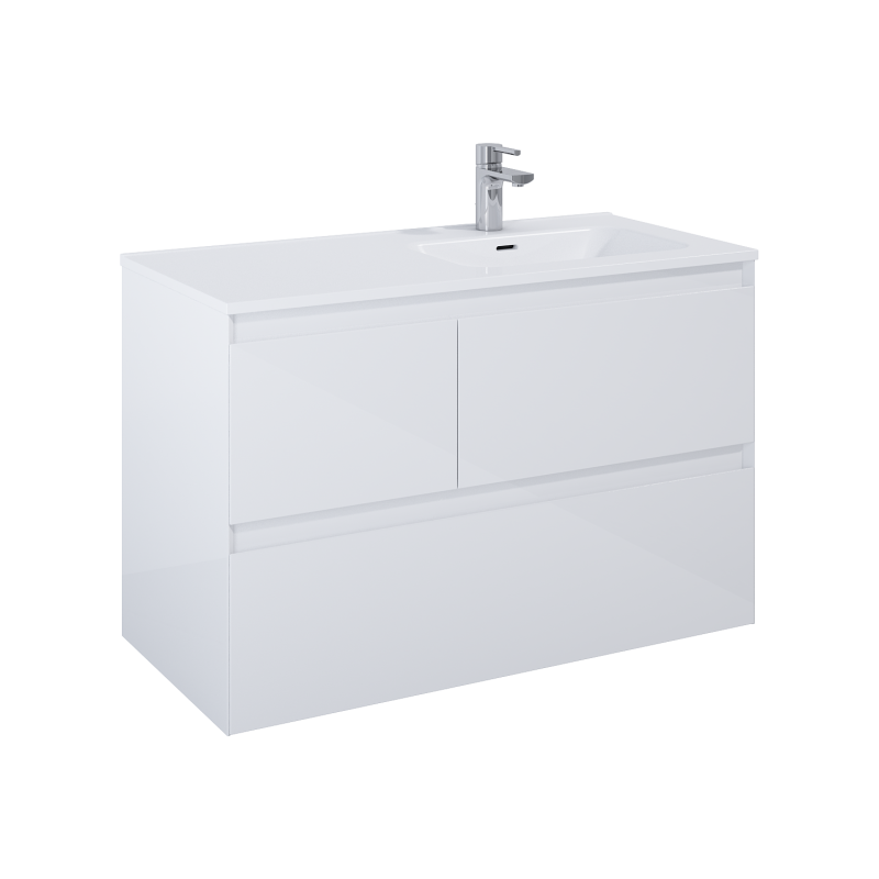SZAFKA SPLIT 100 3S P WHITE HG ELITA 169092 / RE011005158060
