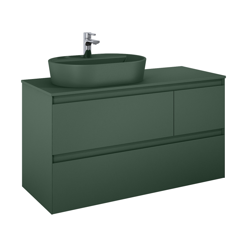 SZAFKA SPLIT 120 3S L FOREST GREEN MATT ELITA 169021 / RE012006157010