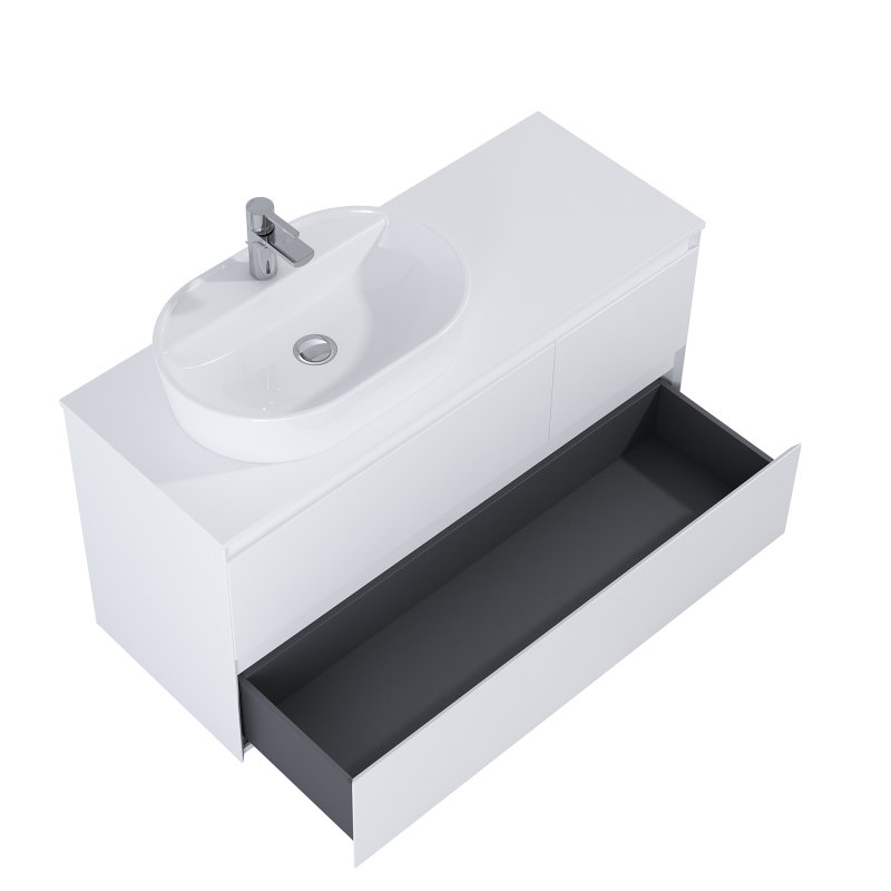 SZAFKA SPLIT 120 3S L WHITE HG ELITA 169095 / RE012006158060