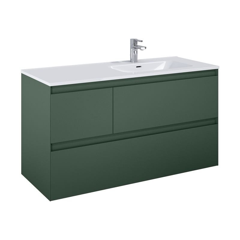 SZAFKA SPLIT 120 3S P FOREST GREEN MATT ELITA 169024 / RE012005157010