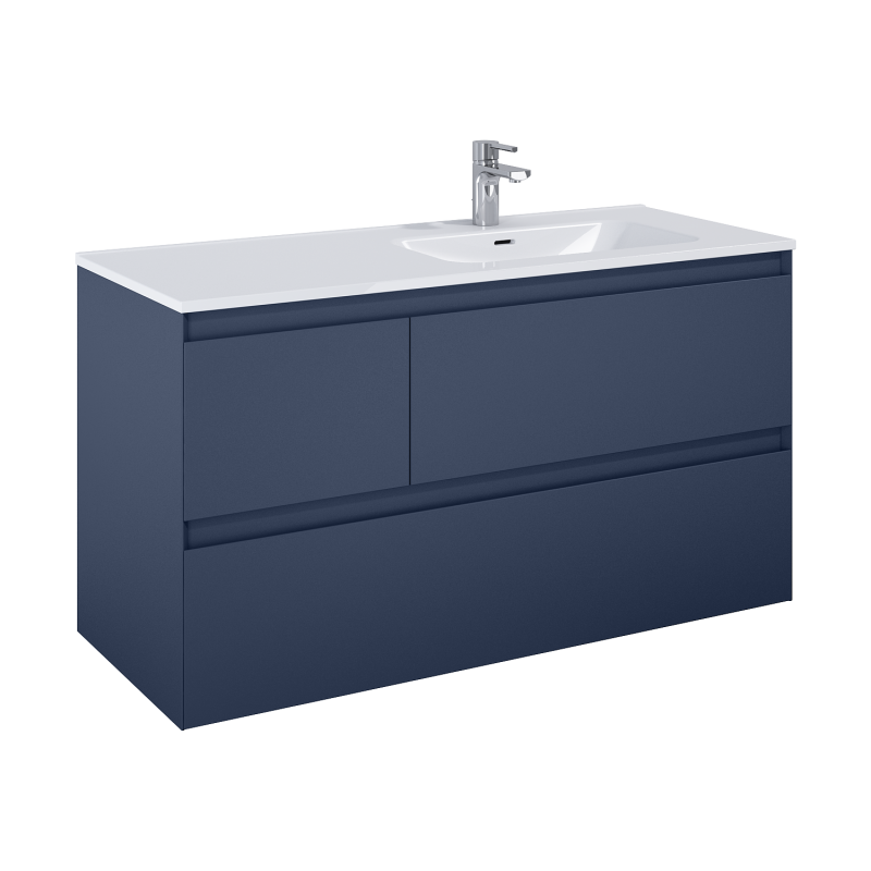 SZAFKA SPLIT 120 3S P NAVY BLUE MATT ELITA 169025 / RE012005157030