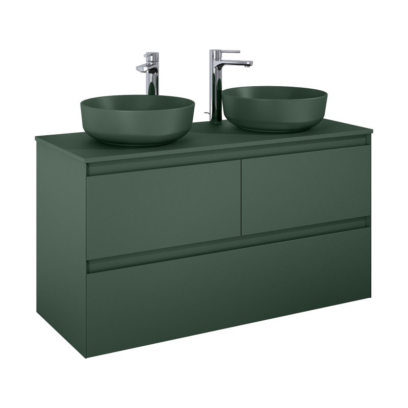 SZAFKA SPLIT 120 3S FOREST GREEN MATT ELITA 169027 / RE012007157010
