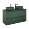 SZAFKA SPLIT 120 3S FOREST GREEN MATT ELITA 169027 / RE012007157010