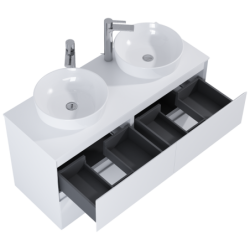 SZAFKA SPLIT 120 3S WHITE HG ELITA 169097 / RE012007158060