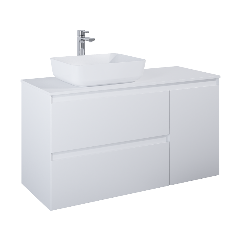 SZAFKA SPLIT 120 (80 2S L + KOSZ CARGO P) WHITE HG ELITA 169093 / RE011206258060