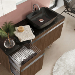 SZAFKA MOODY 90 1S+1S ORZECH LINCOLN ELITA 168849 / RE010900037060