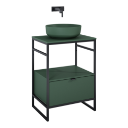 SZAFKA INDUS 60 1S FOREST GREEN MATT DO STELAŻA ELITA 168749 / RE010600077010
